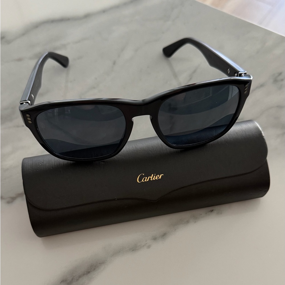 Cartier Classic Black Sunglasses